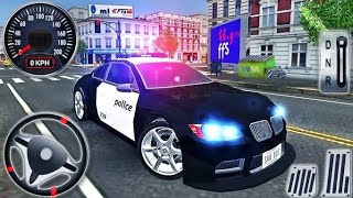Simulatore di inseguimenti con auto della polizia 3D - Simulatore di guida di vere auto della pol... screenshot 3