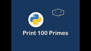 print 100 primes in python 😀