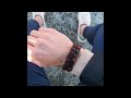 Beaded bracelets featuring red tiger eye  bracelet with natural red tiger eye beads