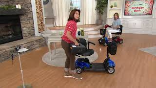 For more information or to buy: https://qvc.co/2n6vpct ev rider
citycruzer 4-wheel mobility scooter up your everyday with the scooter,
de...