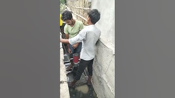 Engineering Material Testing lab Janakpur lalbandi municipality Nala core Cutting RCC #shortvideo