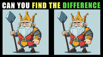 Spot The Difference : Can You Find Them All? [ Find The Difference] Brain Quiz Funzzle | Puzzle 91