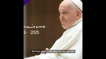 Dức Giáo Hoàng Phanxico là Cha của Hòa Bình và lòng Nhân Ái