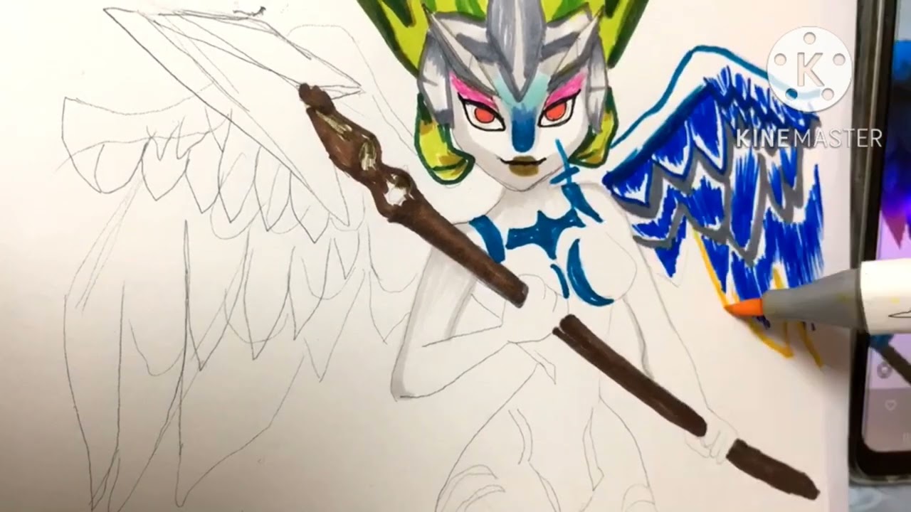 Harpy Lords Mobile Familiar (Drawing )