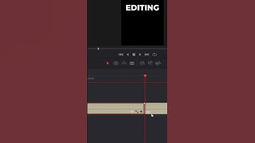 How to make a glitch text effect easily in Davinci Resolve #editing #shorts