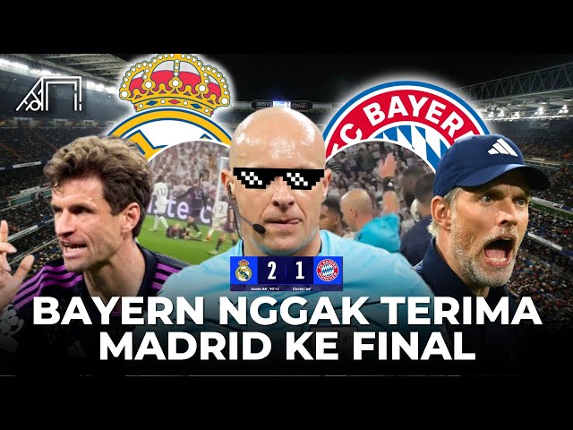 Muller: Kami Memang Sering Dicurangi Kalau Lawan Madrid! Kejanggalan Real Madrid Bayern Munchen UCL class=