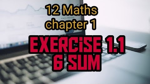 12 maths - volume 1 - Applications of matrices and Determinats-Exercise1.1 -6th sum