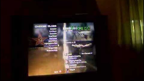 CoD MW2 My custom classes on Estate