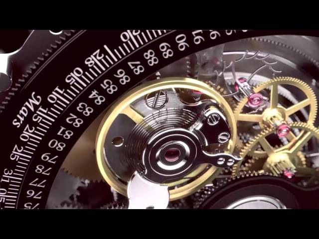 van cleef arpels midnight planetarium seen on the wrist the