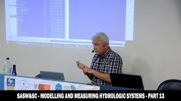 SASW&SC - Modelling And Measuring Hydrologic Systems - Part 13