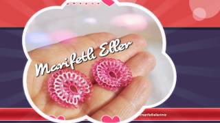 Mekik Oyası İç İçe Pır Pır Çiçekler Yapılışı