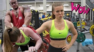 WorkOut! Девушка ушатала качка