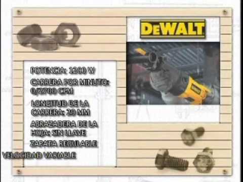 Sierra Sable Electrónica Dewalt DW311K