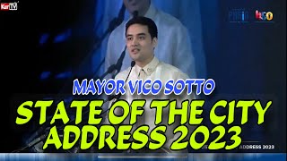 KURTV | MAYOR VICO SOTTO : STATE OF THE CITY ADDRESS 2023