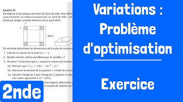 Exercice : Problème d