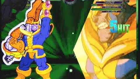 MvC2: Col/Thanos/Sabre DHC Whiff 100% Combo
