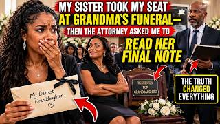My Sister Took My Seat At Grandma’s Funeral—Then The Attorney Asked Me To Read Her Final Note