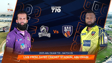 2025 Abu Dhabi T10 I Match 26 Highlights: Ajman Titans vs UAE Bulls | Season 9