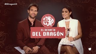 Sebastian Rulli y Renata Notni se efrentan al 'Desafío del Dragón'