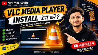 VLC Media Player Download & Install Kaise Kare | Step by Step Guide | Windows 10/11 |abhi vibe coder screenshot 2