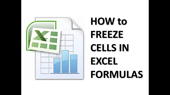 How to Freeze Formula in Cell at Excel