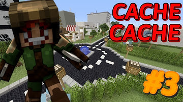 CACHE CACHE SUR MINECRAFT ! MAP VILLE ! #3