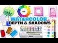 Urban Sketching Watercolor Techniques For Beginners | Adding Depth and Shadows thumbnail