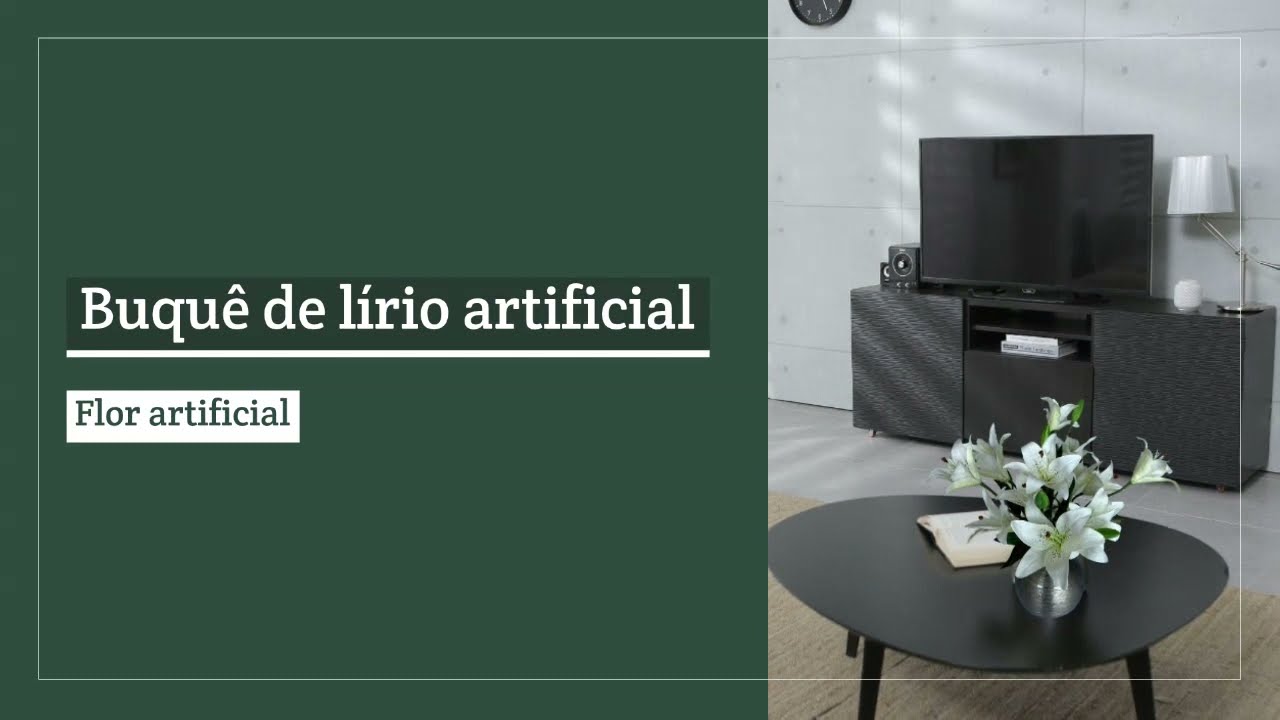 Flor artificial buquê de lírio | Decora Flores Artificiais