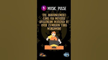 BTS Returns with Album & Tour ✨ #BTS #Kpop #music #shorts #tour #comeback