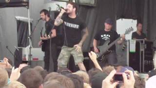 Senses Fail - Irony Of Dying On Your Birthday (Live at the Gorge, Warped &#39;09)
