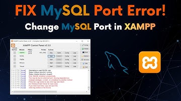 How to Change MySQL Port in XAMPP | Fix Port 3306 Busy Error