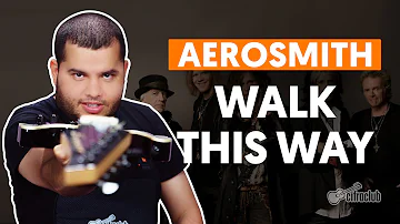 Como tocar na guitarra: WALK THIS WAY - Aerosmith (aula de guitarra)