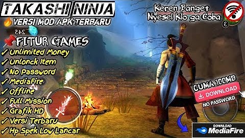 TAKASHI NINJA WARRIOR MOD MENU 2.6.6 LATEST VERSION | UPDATE 2024
