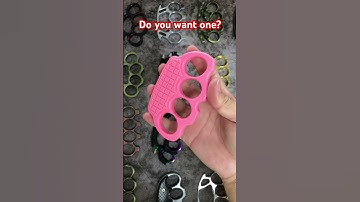 Do you want this pink knuckle duster #Knuckle #Knuckles #brassknuckle