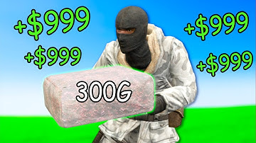 Making Thousands of Dollars in a HIDDEN Base on Gmod DarkRP EP1