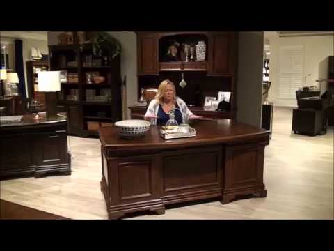 Hawthorne Executive Cherry Desk Set By Aspen Home Youtube