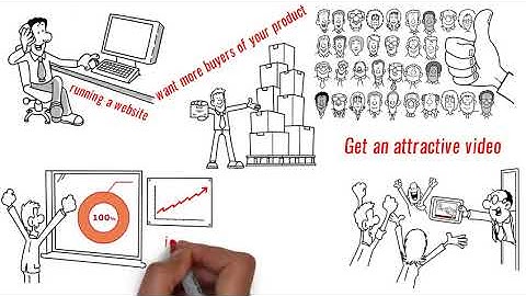 Create live action whiteboard video