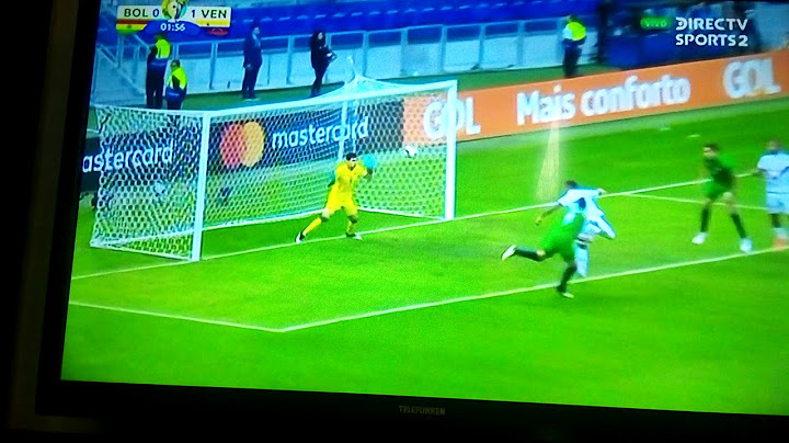 Venezuela vs Bolivia gol de Venezuela