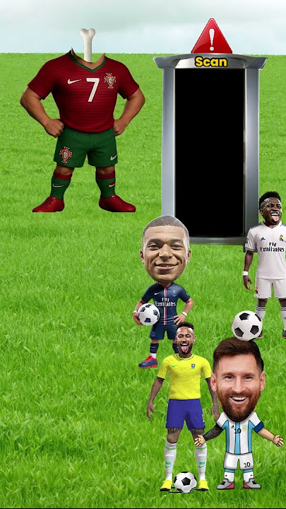 Who Ate Ronaldo s Face   Messi vs Mbappé vs Neymar vs Vinícius