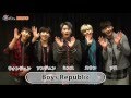 Boys Republic/New Single『Only Girl』メッセージ