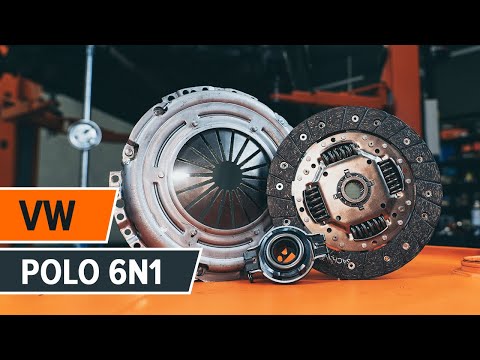 How to change clutch kit on VW POLO 6n1 [TUTORIAL AUTODOC]