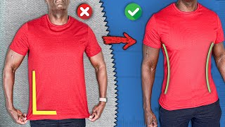 Tailor A Baggy T-Shirt In 2 Minutes! (PRO TUTORIAL)