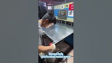 Perforated Metal Panels – Custom Solutions for Industry, Architecture & Design#PerforatedMetalPanel