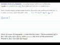 Equation of Polynomial Function Given Its Zeros