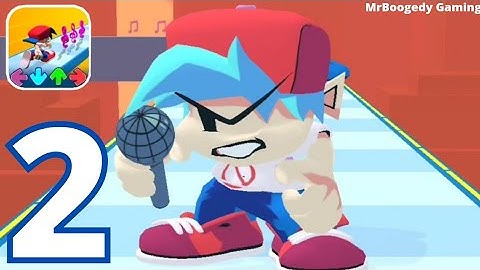 FNF Music Race 3D (Level 9 to 17 plus Failed Levels) Gameplay Walkthrough-1 (Android,iOS)