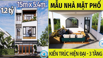 Mẫu nhà mặt phố 3 tầng hiện đại - Chốt phương án tại Bắc Ninh