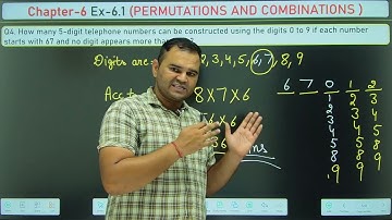 Class 11, Ex-6.1 Q4 (Permutation and Combination) New NCERT Syllabus, CBSE New Math Class 11