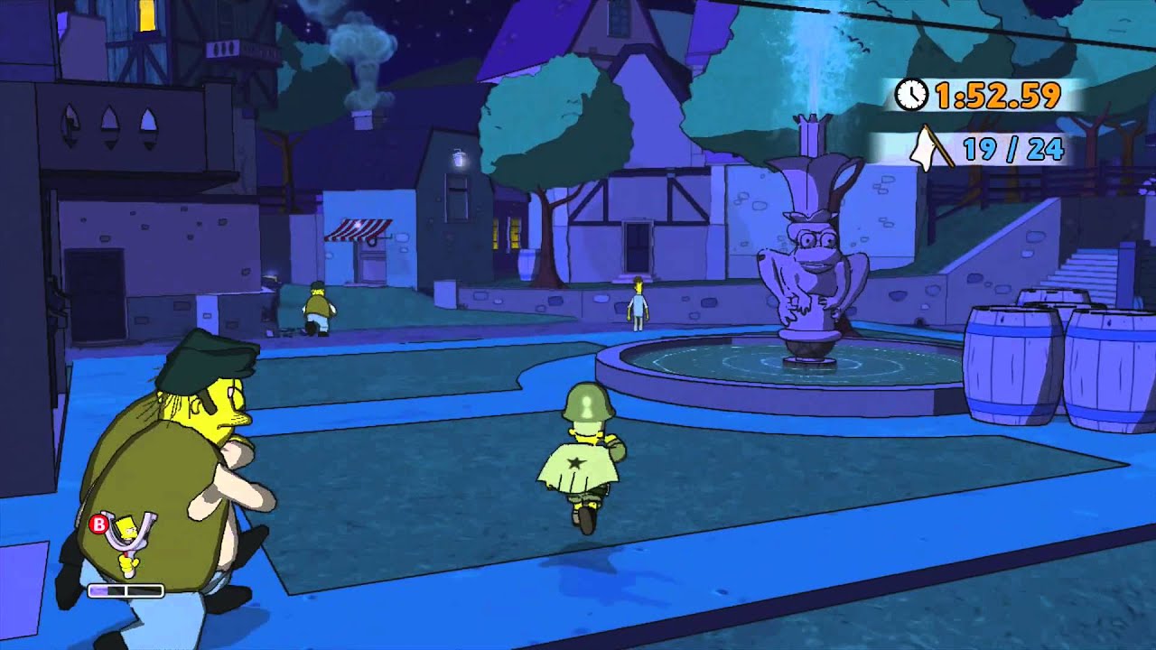 the simpsons game fat homer