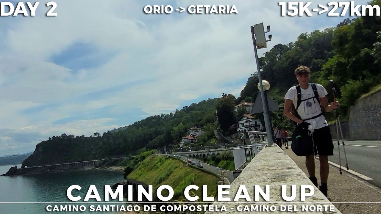 Camino Clean up Day 2: Orio - Getaria 15-27km