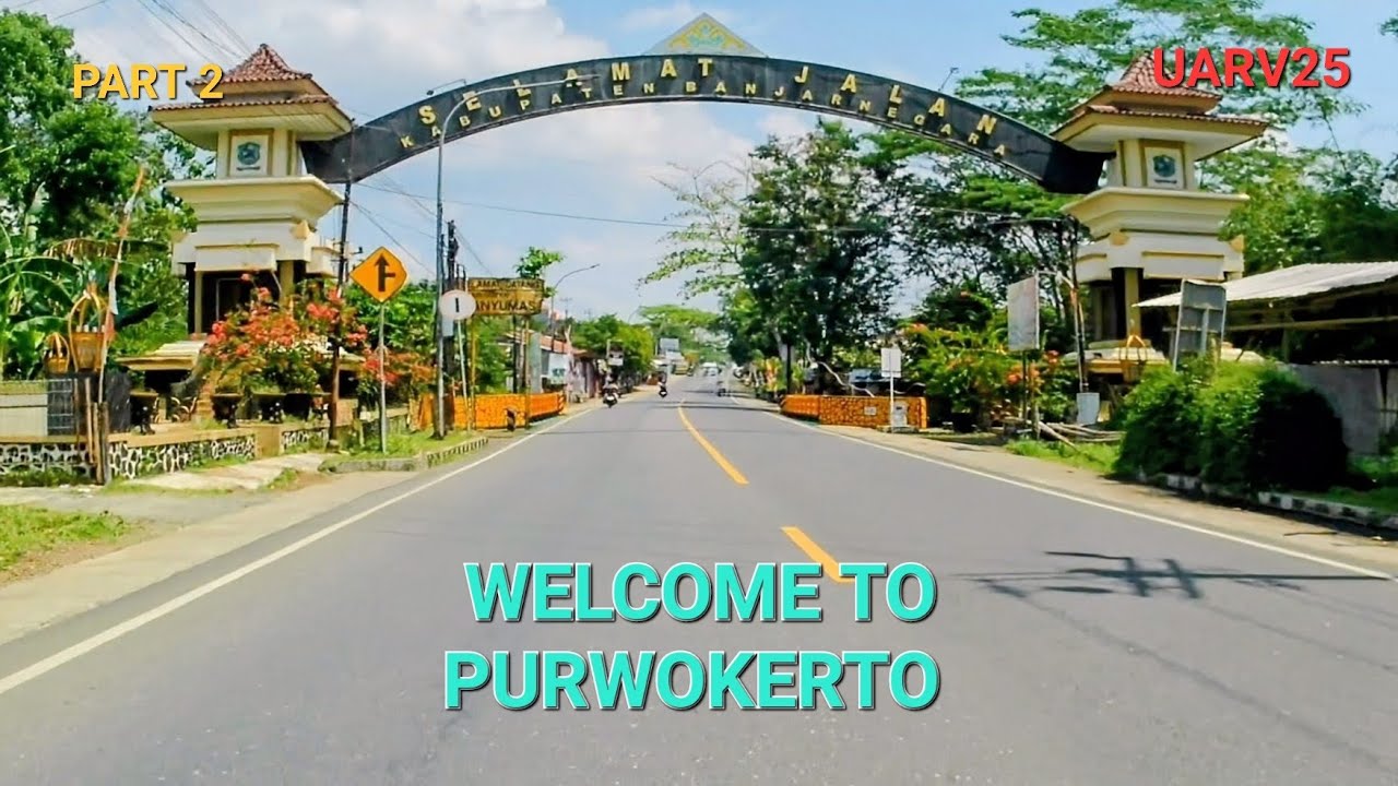 PART 2. SELAMAT DATANG DI KOTA PURWOKERTO | KELILING DAN MAKAN RAWON | LEWAT BANJARNEGARA | #touring